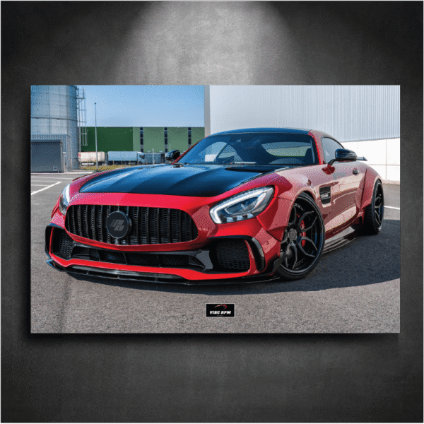 1 Tableau NEON Mercedes AMG GT S