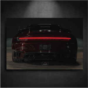 Tableau NEON Porsche 992 Stinger GTR Limited Edition 2/13 ( Red Carbon )