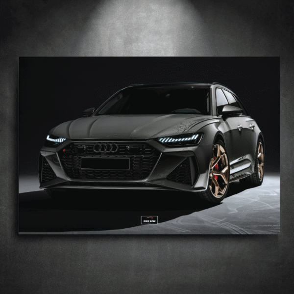 Tableau NEON Audi RS6