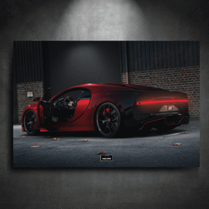 Tableau-NEON-Bugatti Chiron