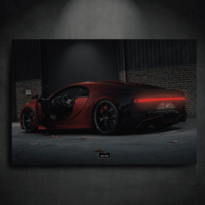Tableau NÉON Bugatti Chiron