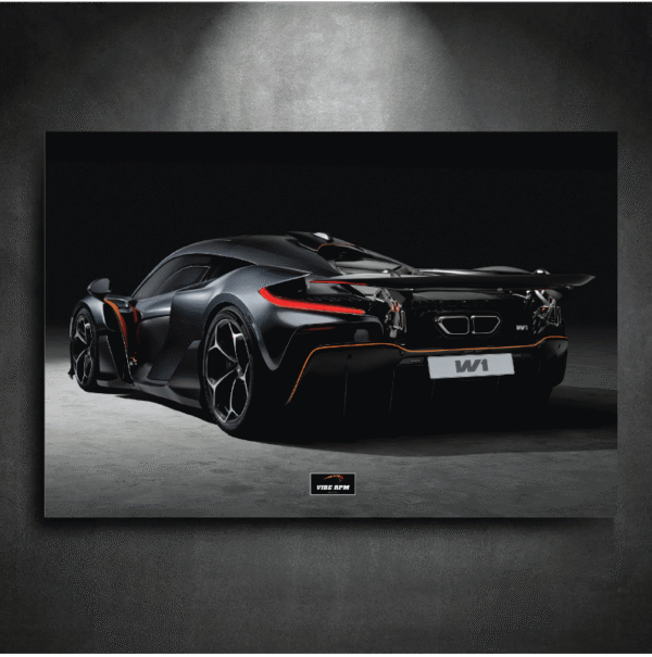 Tableau NÉON McLaren W1