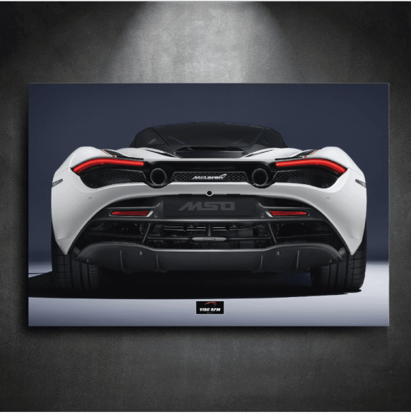 Tableau NÉON Novitec McLaren 750S