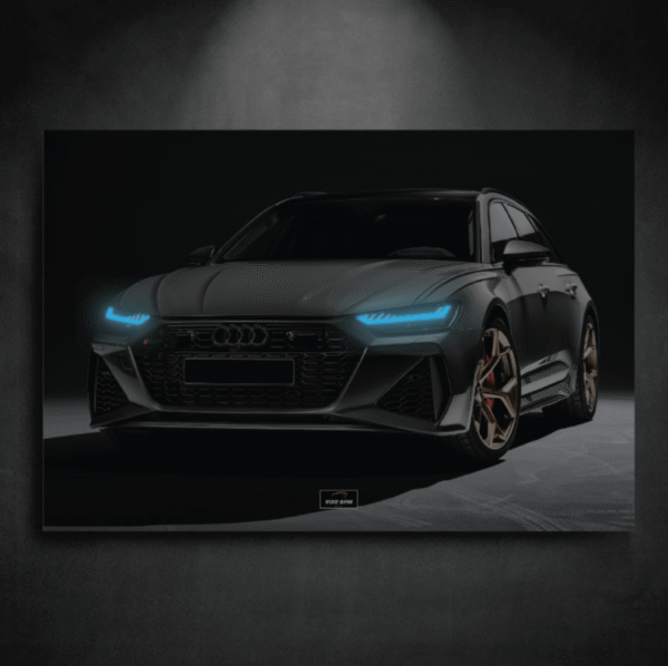 Tableau NEON Audi RS6