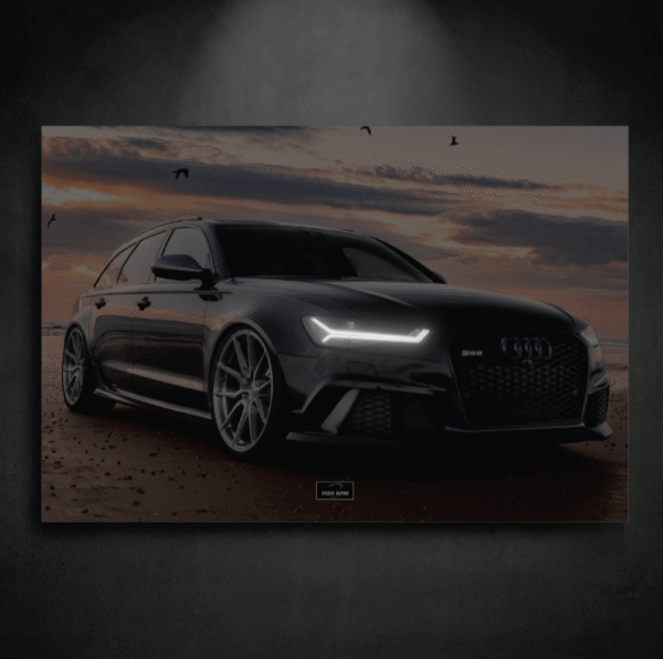 Tableau NEON Audi RS6