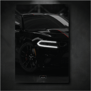 Tableau-NEON Dodge Charger SRT Hellcat