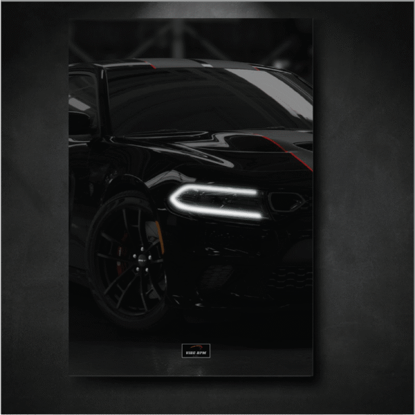 Tableau-NEON Dodge Charger SRT Hellcat