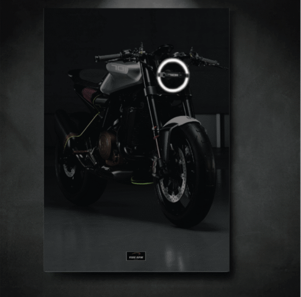 Tableau NEON Husqvarna Svartpilen 701