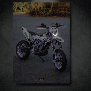 Tableau NEON KTM MOTOCROSS