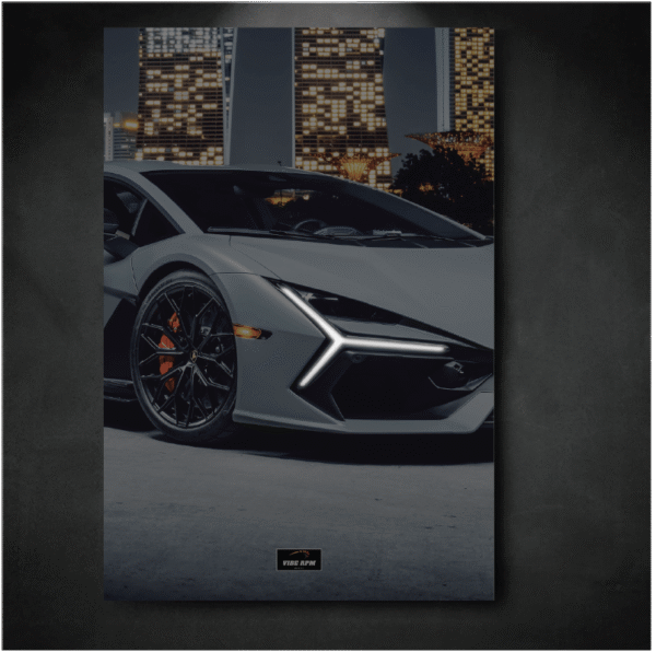 Tableau NEON Lamborghini Revuelto Initiate
