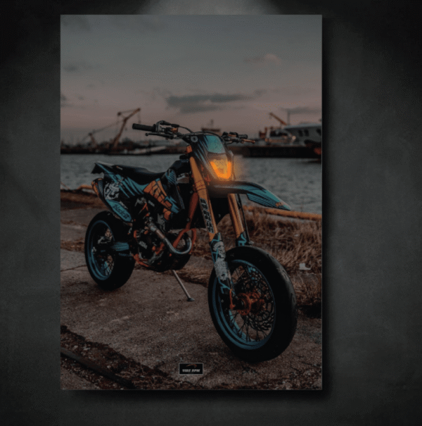 Tableau NEON MOTOCROSS