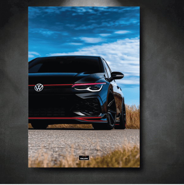 Tableau NEON Volkswagen Golf 8 GTI