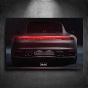 Tableau NEON Porsche 911 Carrera 4S