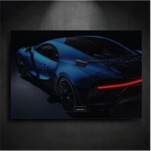 Tableau NEON Bugatti Chiron Pur Sport