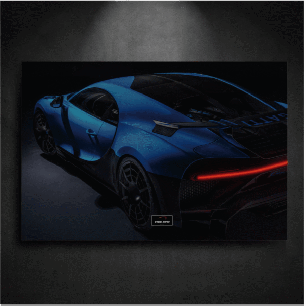 Tableau NEON Bugatti Chiron Pur Sport