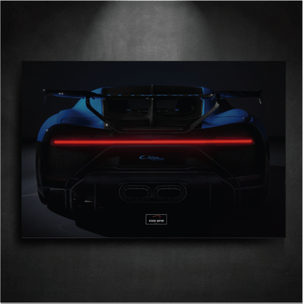 Tableau NEON Bugatti Chiron Pur Sport