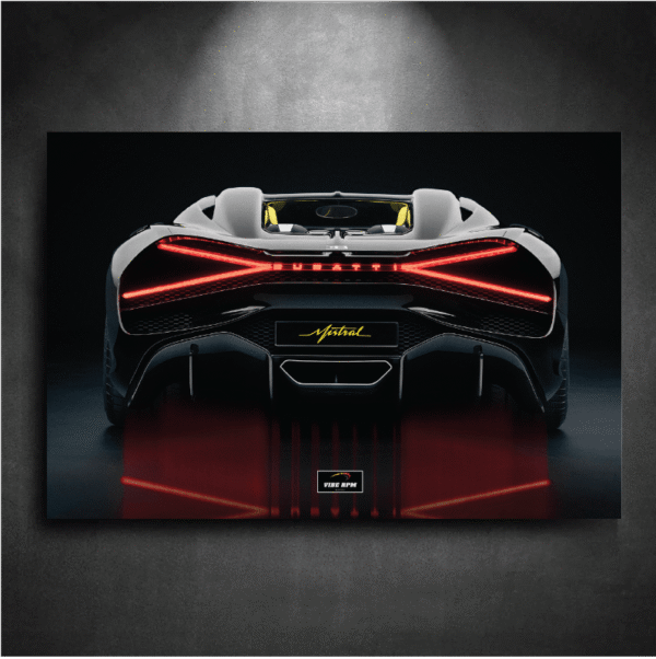 Tableau NEON Bugatti Mistral