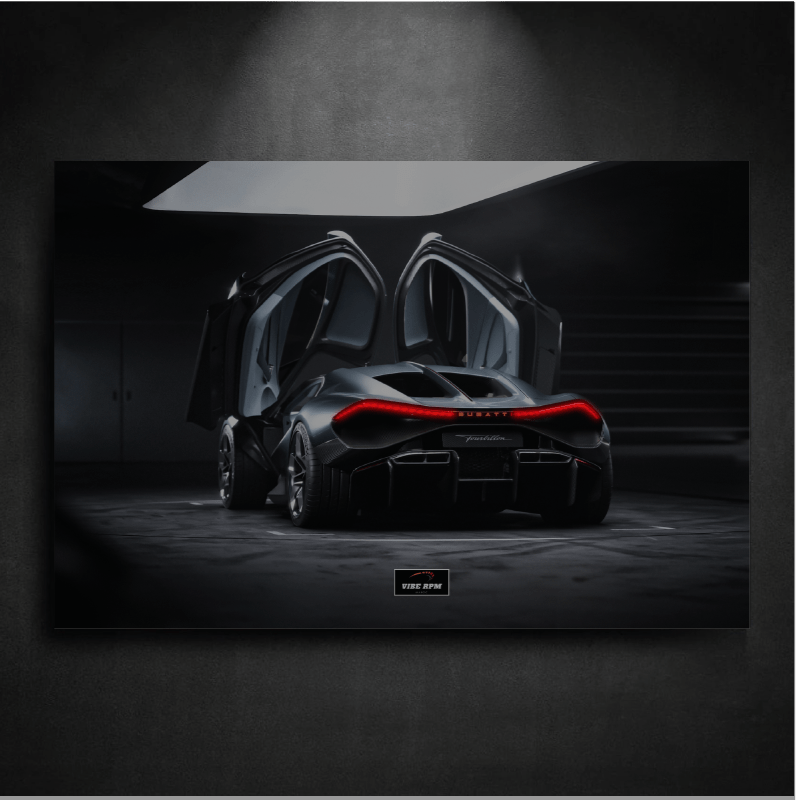 Tableau NEON Bugatti Tourbillon