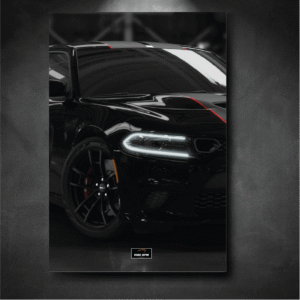 Tableau NEON 1 Dodge Charger SRT Hellcat