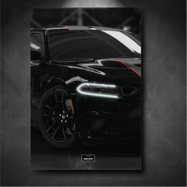 Tableau NEON 1 Dodge Charger SRT Hellcat