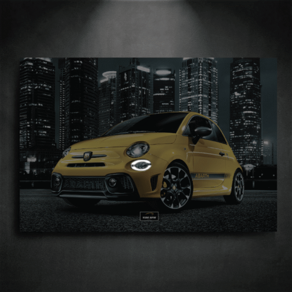 Tableau NEON Fiat Abarth 595 Competizione