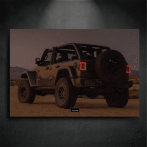 Tableau NEON-Jeep Wrangler Rubicon 392