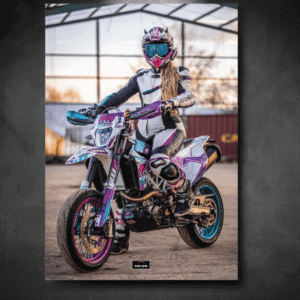 Tableau NEON MOTOCROSS