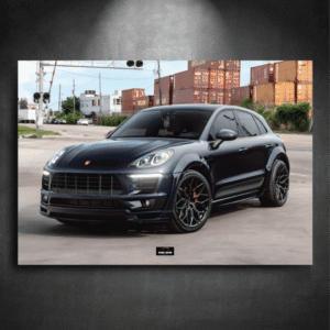 Tableau NÉON Porsche Macan