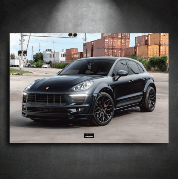 Tableau NÉON Porsche Macan