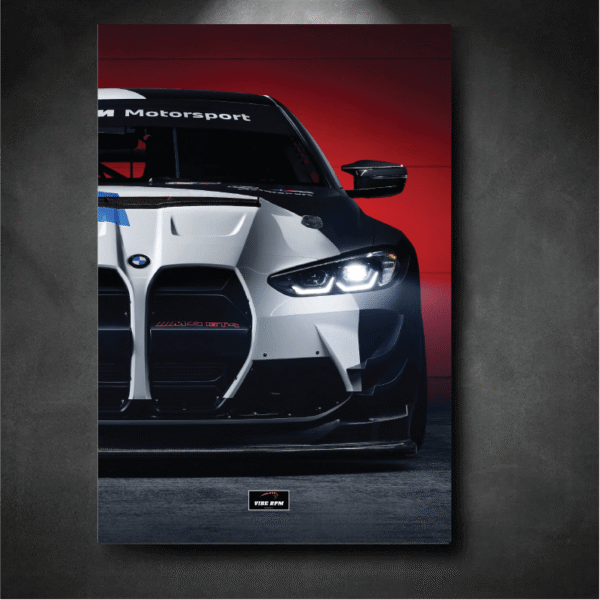 Tableau NÉON BMW M4 GT4