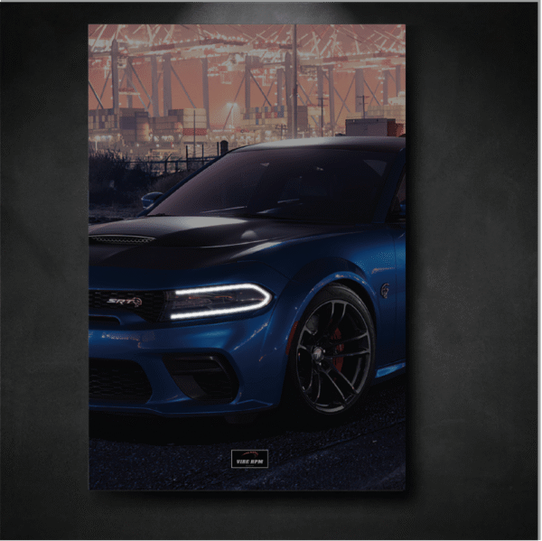 Tableau NEON 1 Dodge Charger SRT Hellcat