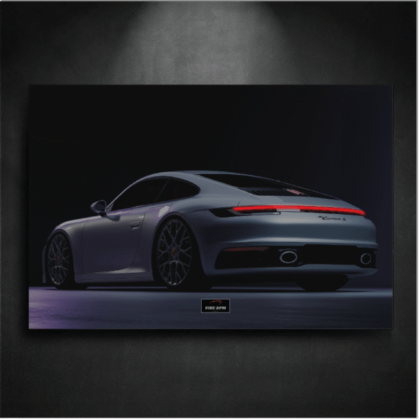 Tableau NEON Porsche 911 Carrera S