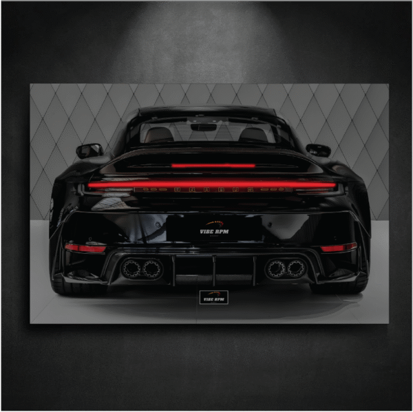 Tableau NEON Porsche 911 Turbo S Brabus Rocket 900