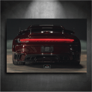 Tableau NEON Porsche 992 Stinger GTR Limited Edition 2/13 ( Red Carbon )