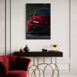 Tableau NÉON Alfa Romeo Giulia GTA
