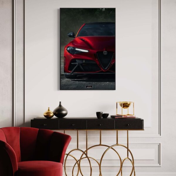 Tableau NÉON Alfa Romeo Giulia GTA