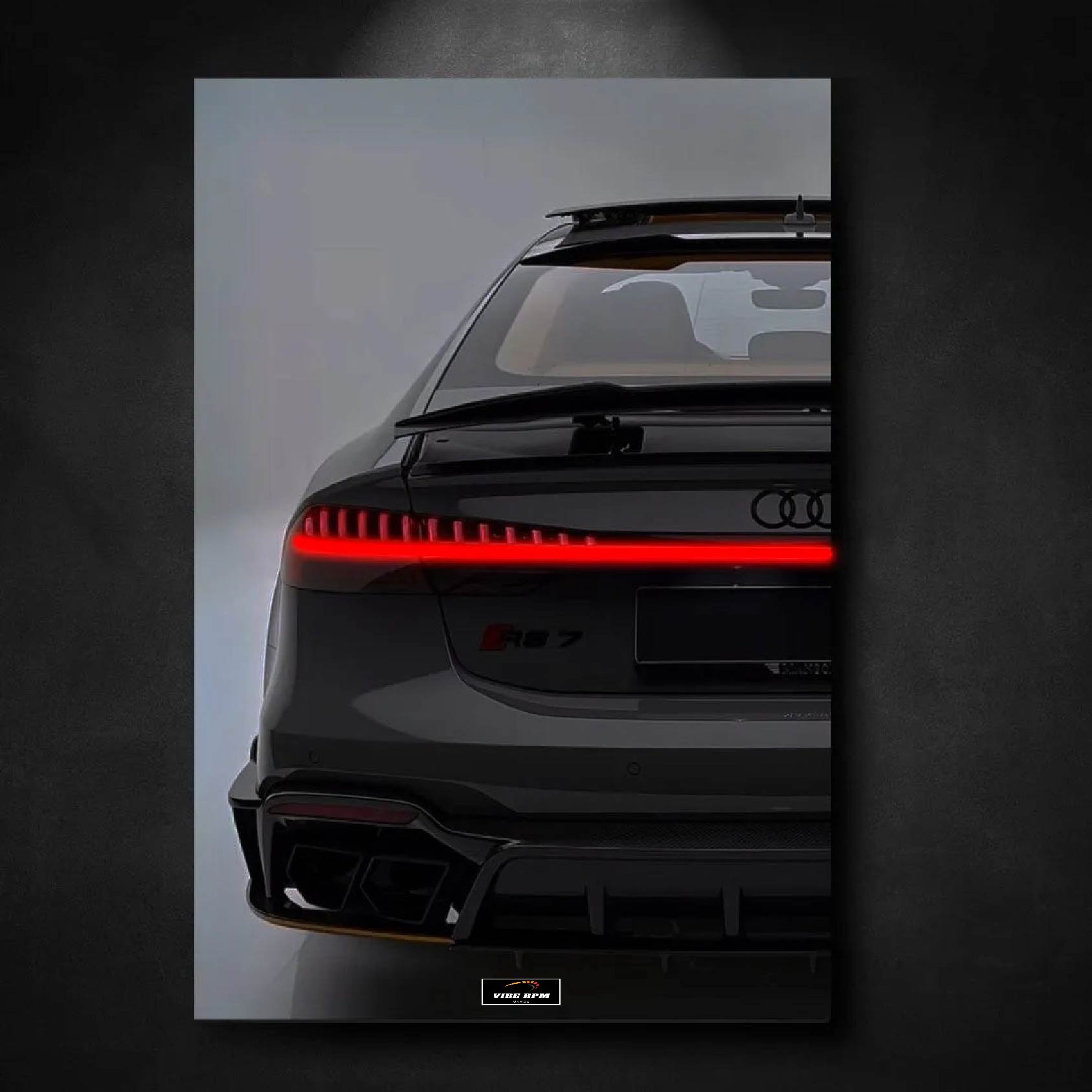 Tableau NEON Audi RS7