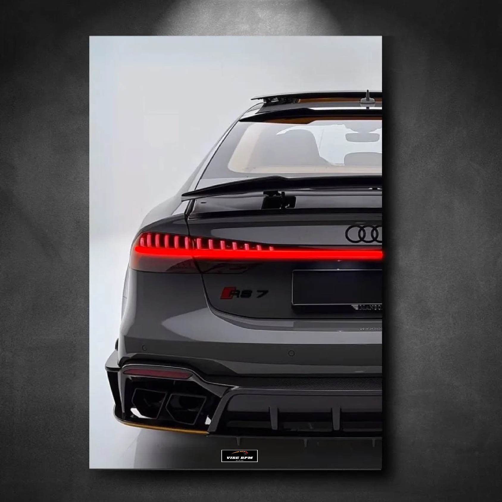 Tableau NEON Audi RS7 viberpm