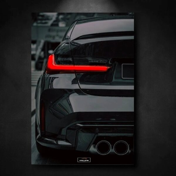 Tableau NEON BMW M3 Competition 2024 viberpm