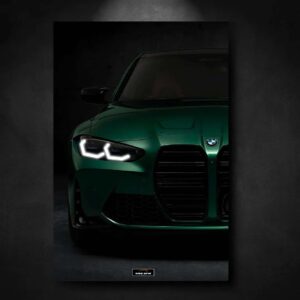 Tableau NEON BMW M3 Competition viberpm