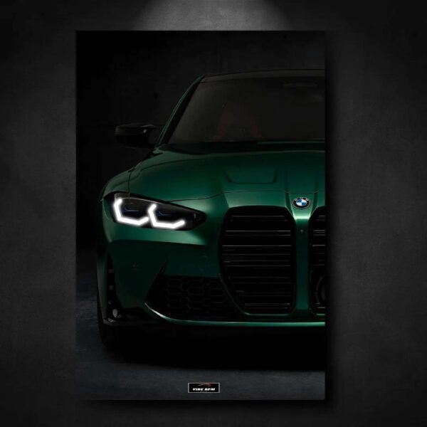 Tableau NEON BMW M3 Competition viberpm