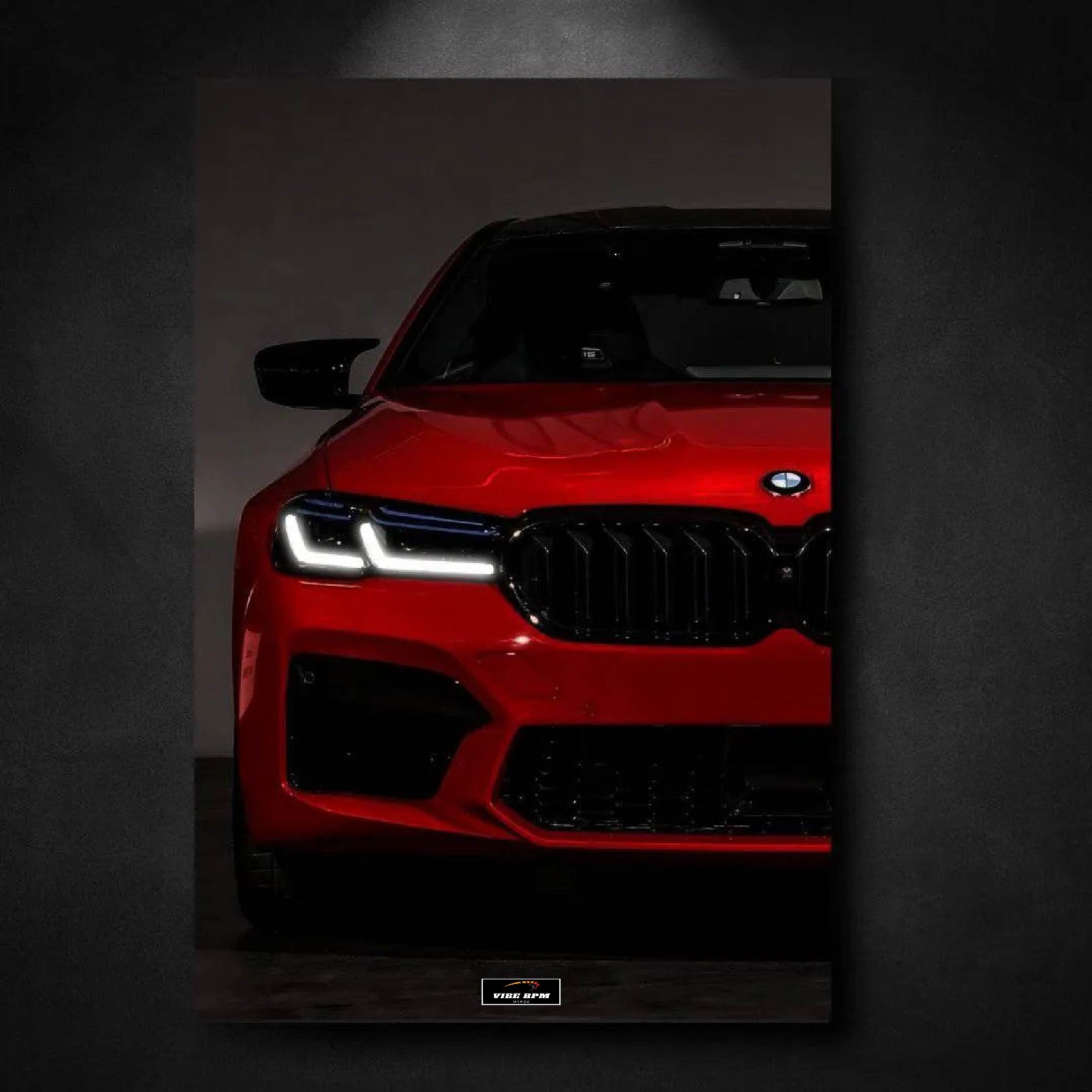 Tableau NEON BMW M5 Competition