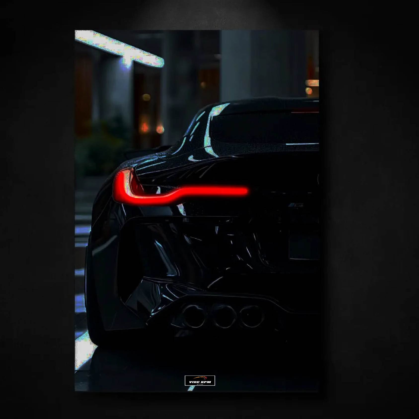 Tableau NEON BMW M8 Competition viberpm