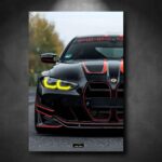 Tableau NEON BMW Manhart MH4 GTR