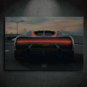 Tableau NEON Bugatti Chiron