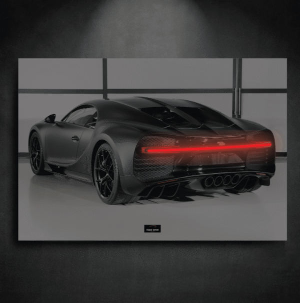 Tableau NÉON Bugatti Chiron
