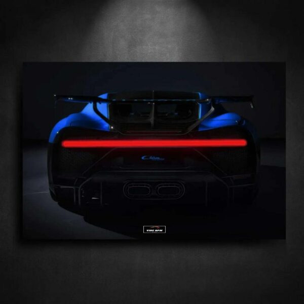 Tableau NEON Bugatti Chiron Pur Sport