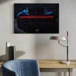 Tableau NÉON Bugatti Chiron Pur Sport