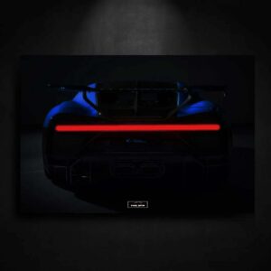 Tableau NEON Bugatti Chiron Pur Sport viberpm