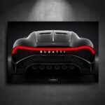 Tableau_NEON_Bugatti_La_Voiture_Noir
